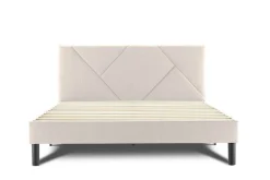 Letto matrimoniale Hypnos, 160x200 cm, Beige