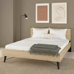 Letto matrimoniale rovere 172x206cm classico - Marche