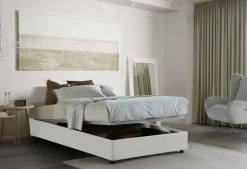 Letto piazza e mezza Abici, con materasso Cm 120x200 incluso, Blu