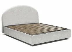 Letto piazza e mezza Acy, con materasso Cm 120x190 incluso, Bianco