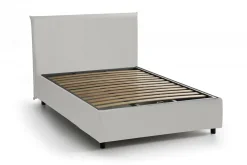 Letto piazza e mezza Ante, con materasso Cm 120x190 incluso, Bianco