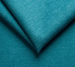 Letto Piazza e Mezza Azzurro Materasso Incluso Sfoderabile, Contenitore Made in Italy - Briosco