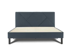 Letto piazza e mezza Hemera, 120x190 cm, Blu