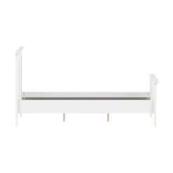 Letto piazza e mezza Phanfone, 158x201 h110 cm, Bianco