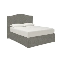 Letto Singolo Grigio Cenere Sfoderabile Contenitore, Dimensione Materasso 90x190 cm - Orvieto