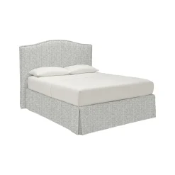 Letto Singolo Grigio Chiaro Sfoderabile Contenitore, Dimensione Materasso 90x200 cm - Copparo