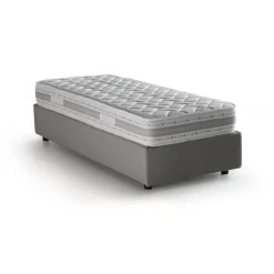 Letto una piazza con contenitore rosso 95x205 - Acuila