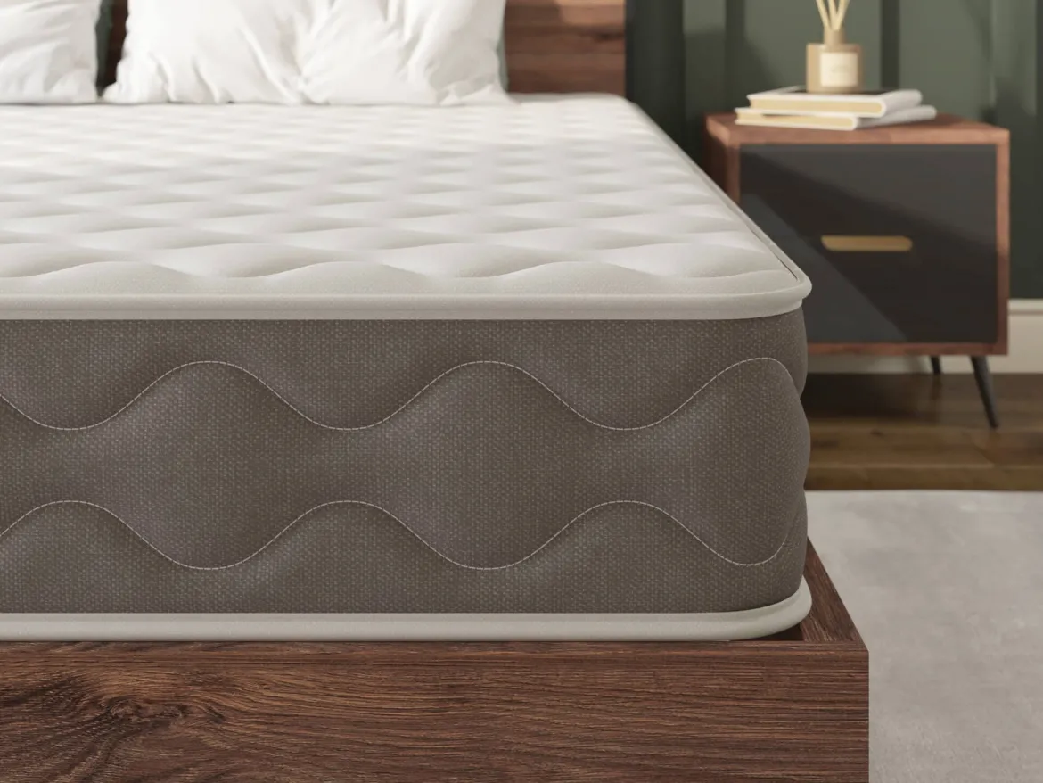 Materasso anallergico piazza e mezza 120x200 in Memory Foam - Zaffiro