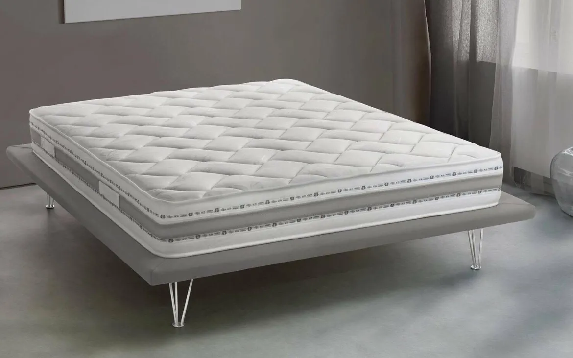 Materasso comfort naturale notturno matrimoniale 180x200 in Memory Foam sfoderabile - Aghi