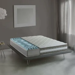 Materasso comfort progressivo singolo 90x190 in Memory Foam sfoderabile - Aksi