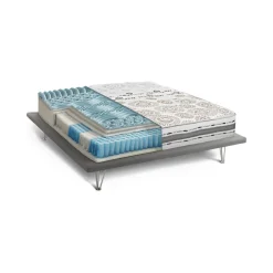 Materasso comfort rigido matrimoniale 160x190 in Memory Foam sfoderabile - Aclio