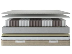 Materasso comfort superiore piazza e mezza 120x200 in Memory Foam - Asica