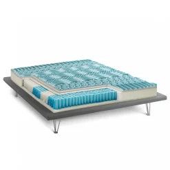 Materasso flessibile singolo 80x200 in Memory Foam sfoderabile - Adrano