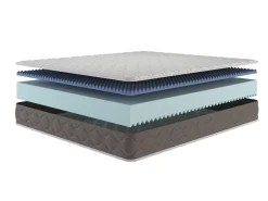 Materasso ortopedico piazza e mezza 120x190 in Memory Foam - Zaffiro