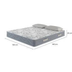 Materasso profilatura anatomica matrimoniale 160x190 in Memory Foam - North