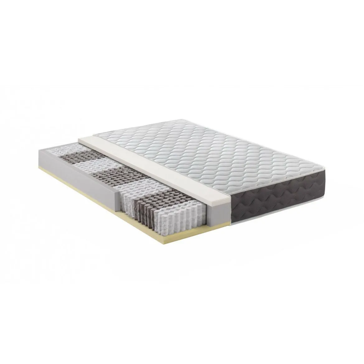 Materasso rigido piazza e mezza 120x190 in Memory Foam - Sidney