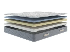 Materasso sfoderabile piazza e mezza 120x200 in Memory Foam - Jin