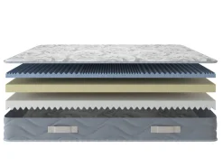 Materasso sfoderabile piazza e mezza 120x200 in Memory Foam - Jin