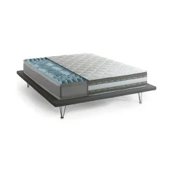 Materasso supporto corpo intero singolo 80x200 in Memory Foam sfoderabile - Aksi