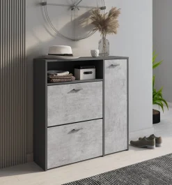 Mobile per ingresso da parete ardesia 50x200h cm - Allinko