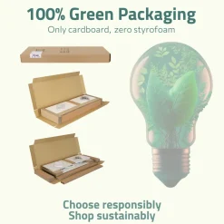Mobile porta TV Dleott, cm 260x41h46, Bianco lucido e Noce
