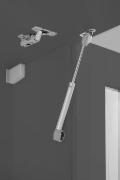 Parete Attrezzata Nero Antracite 14 Ripiani Modulabile 310x30x180h cm, 19 Vani - Intelvi
