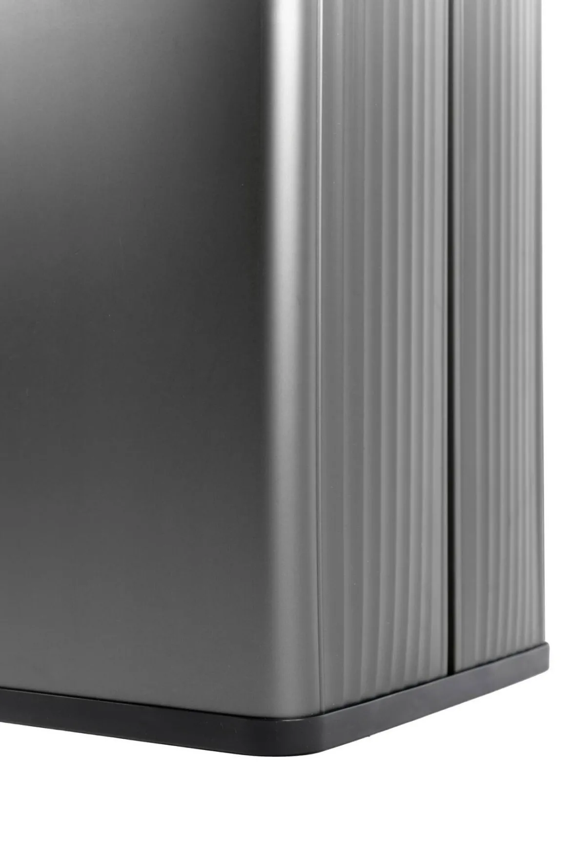 Pattumiera aperta 54 L 44x27x69h cm grigio scuro - Longueuil