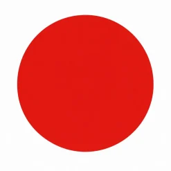 Poltrona reclinabile in tessuto con braccioli rossa - Keoni