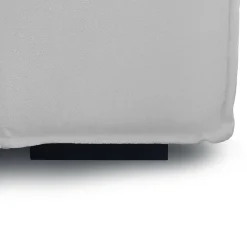Pouf rettangolare grigio 80x70x43h cm - Avolasca