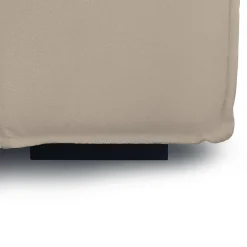 Pouf rettangolare tortora 80x70x43h cm - Avolasca
