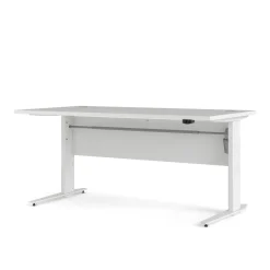 Scrivania lineare bianca 150x80cm minimal - Gonu