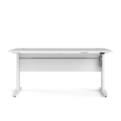 Scrivania lineare bianca 150x80cm minimal - Gonu