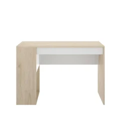 Scrivania lineare rovere e bianca 120x60cm - Pierrot