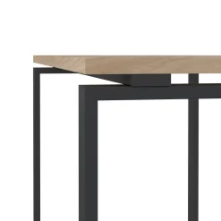 Scrivania lineare rovere e grigia 150x60cm - Arignano
