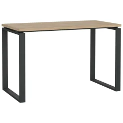 Scrivania lineare rovere e grigia 150x60cm - Arignano
