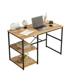 Scrivania No quercia 120x60cm con libreria - Giusto