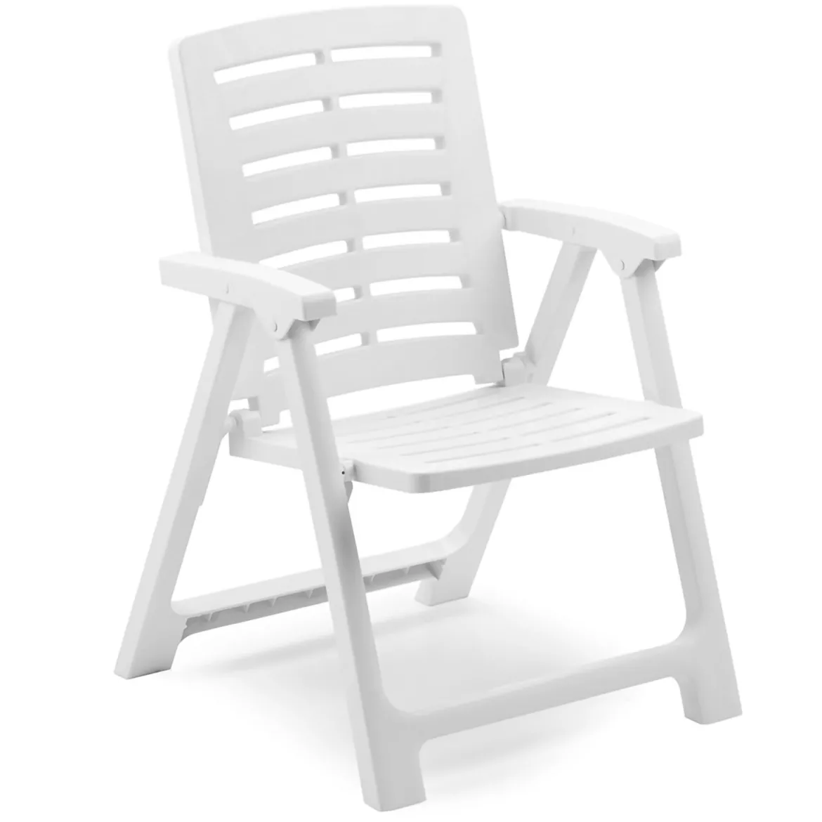 Sedia da Esterno Bianco una Sedia, Impilabile Made in Italy - Buono