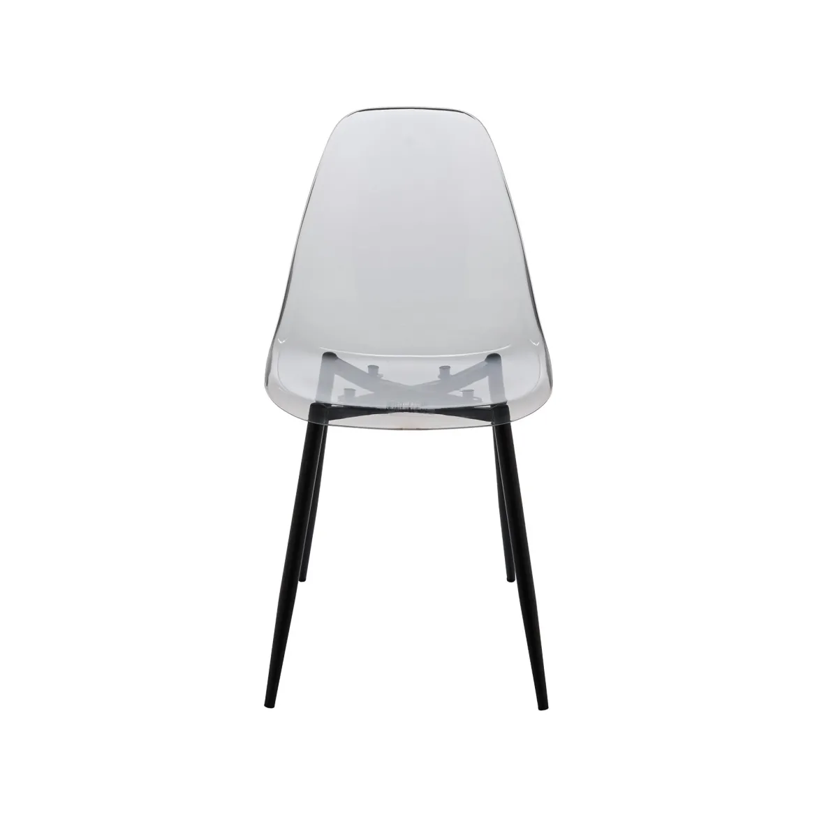 Sedia minimal in plastica fume - Amstrong