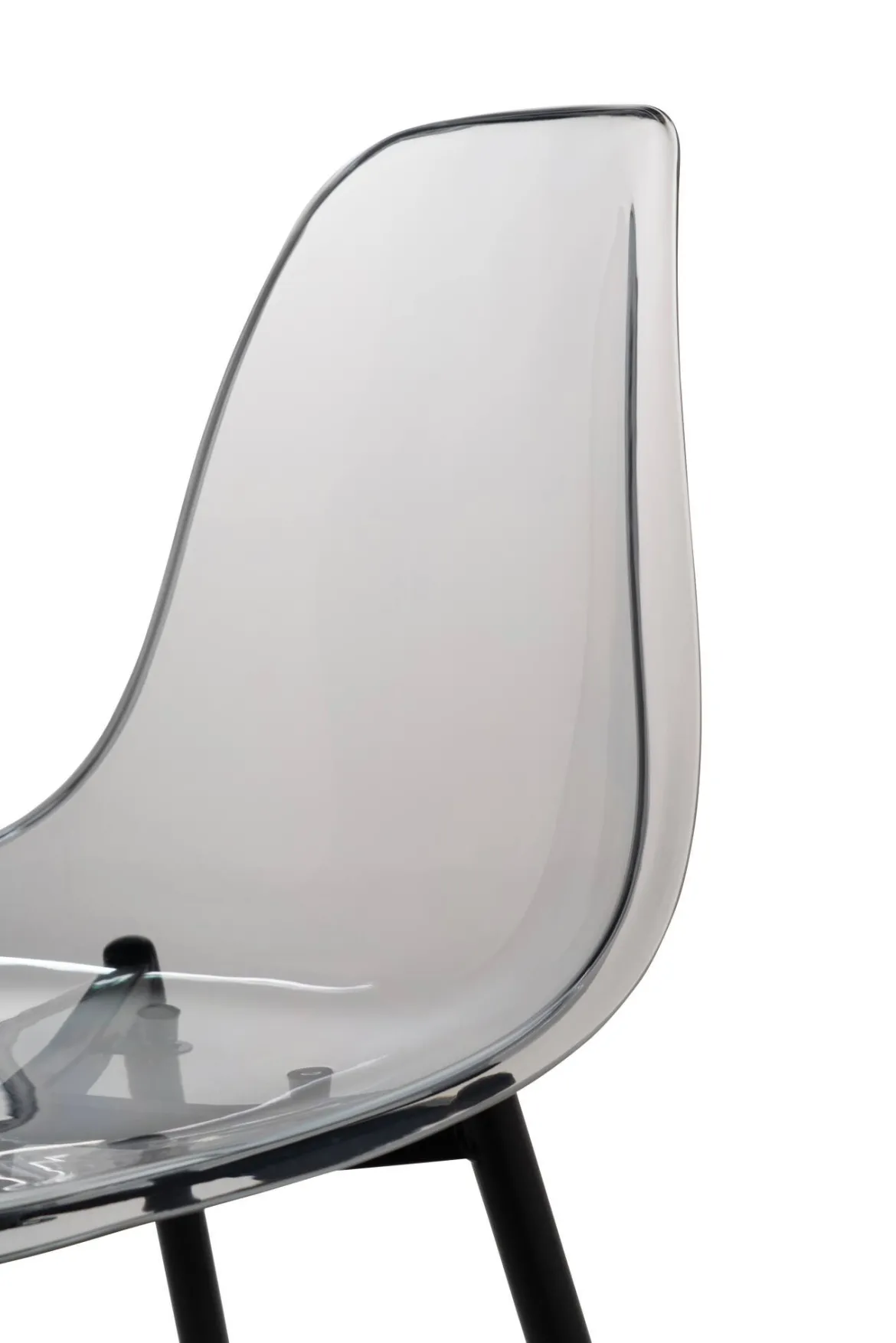 Sedia minimal in plastica fume - Amstrong