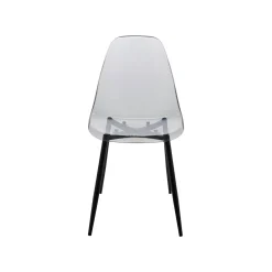 Set di 4 sedie design in plastica fume - Amstrong