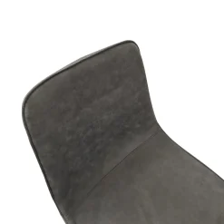 Set di Sedie Grigio Scuro oro 8 Sedie Effetto Velluto, Imbottito - Cabiate