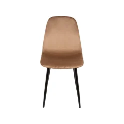 Set di 6 sedie pranzo imbottite in velluto beige - Arter