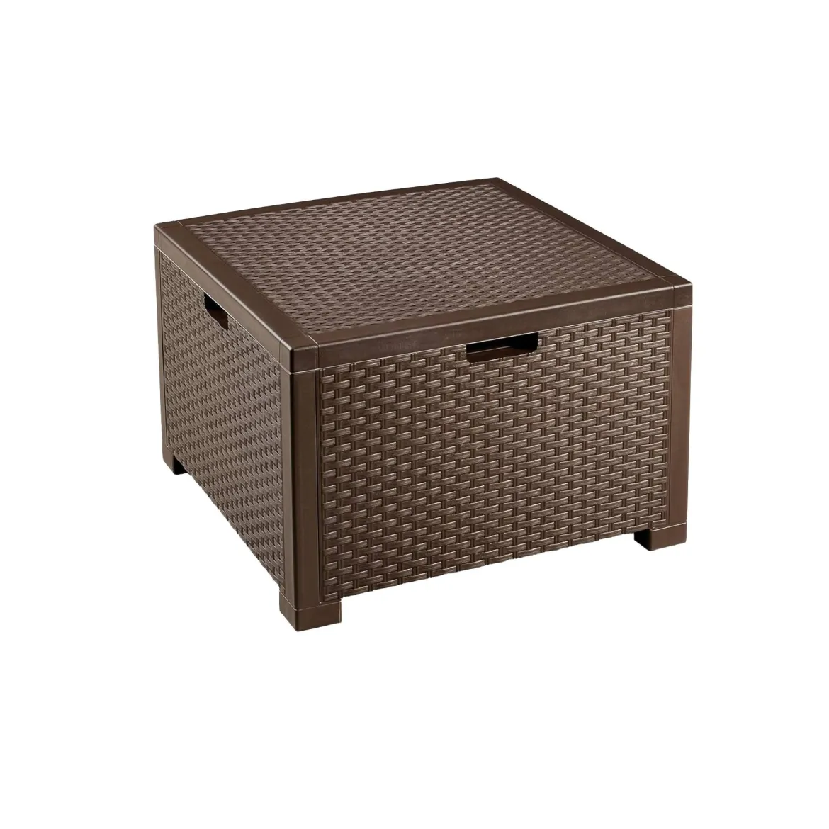 Set salotto giardino 2 poltrone e 1 divano marrone - Cameri
