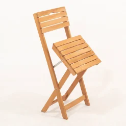 Set Tavolo e Sedie Bianco Crema 2 Posti Dimensione Seduta 40x30h81 cm, Dimensione Tavolo 80x60h72 cm - Nazzano