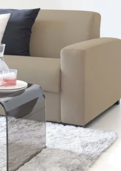 Sofa angolare beige 200x95x90h cm - Larimar
