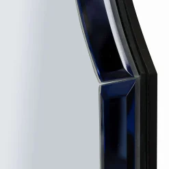 Specchio blu Trasparente Cornice Sagomata Forma Rettangolare 55x150h cm, Tipologia a Parete - Berat