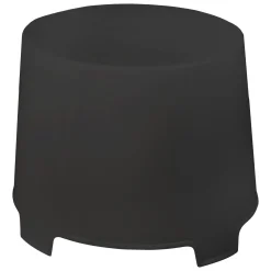 Tavolino da Esterno Nero Antracite 2 Posti 76x49x43h cm, Made in Italy - Mclendon
