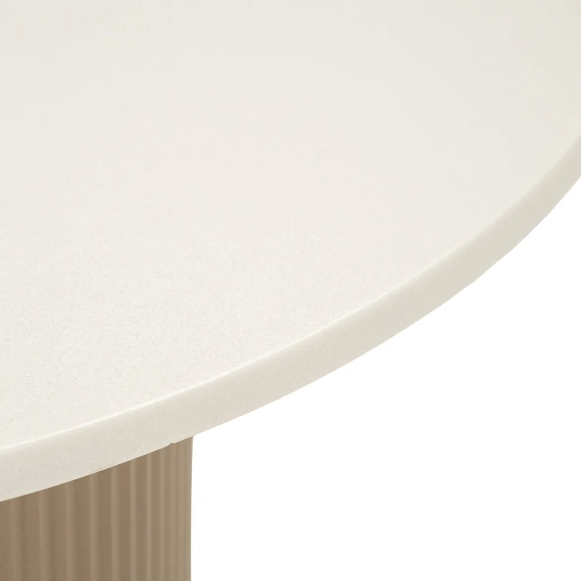 Tavolino da Salotto Bianco Marmo Modulabile Forma Triangolare 90x60x35h cm, Sfumatura Colore Ripiano Marmo - Saraceno