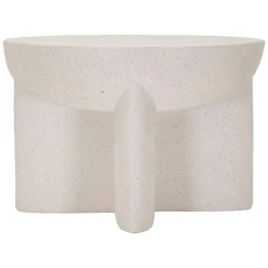 Tavolino da Salotto Bianco Marmo Nero un Vano Forma Rettangolare 80x50x40h cm, Colore Ripiano Bianco - Limosano