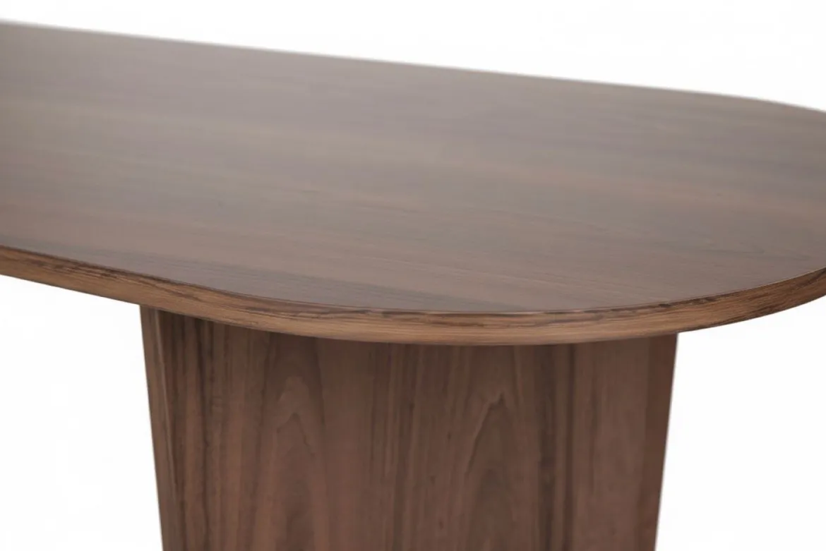 Tavolino da Salotto Marrone Noce Forma Rettangolare Materiale Piano in Legno Nobilitato 119x60x40h cm, Colore Ripiano Marrone - Turate